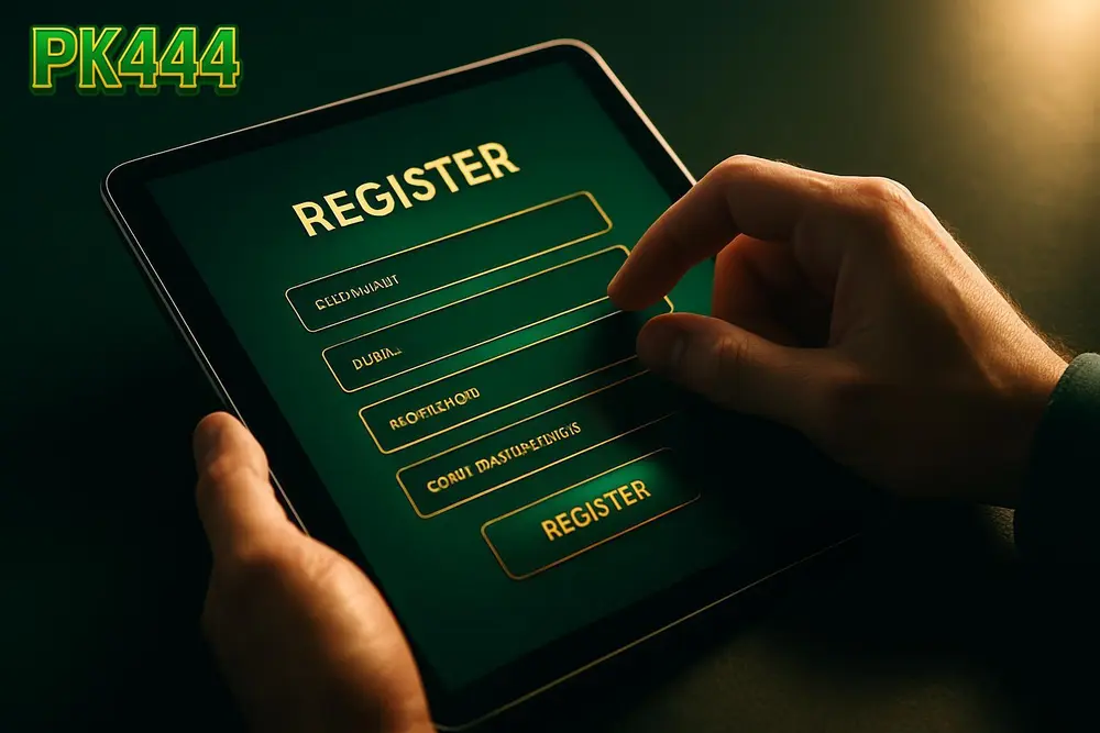 PK444 رجسٹریشن — آسان سائن اپ گائیڈ